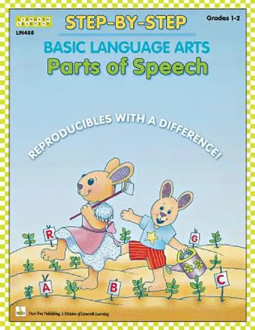 Step-By-Step Basic Language Arts: Usage and Parts of Speech Grades 1-2 by Claire Morris