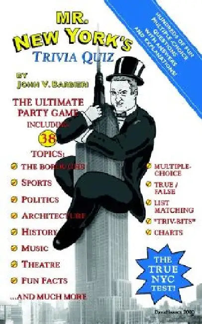 Mr. New York's Trivia Quiz by John V. Barbieri