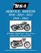 BSA M20, M21 and M33 'Service Sheets' 1945-1963 for All Rigid, Spring Frame, Girder and Telescopic Fork Models by Floyd Clymer, Floyd Clymer, Velocepress