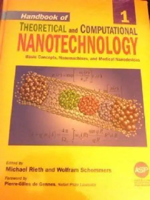 Handbook of Theoretical and Computational Nanotechnology, 10 Vol. Set by Rieth