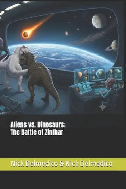 Aliens vs. Dinosaurs: The Battle of Zinthar by Nick Delmedico