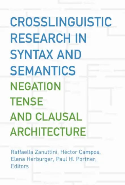 Crosslinguistic Research in Syntax and Semantics: Negation, Tense, and Clausal Architecture by Raffaella Zanuttini, Héctor Campos, Elena Herburger