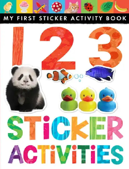 123 Sticker Activities by Tiger Tales