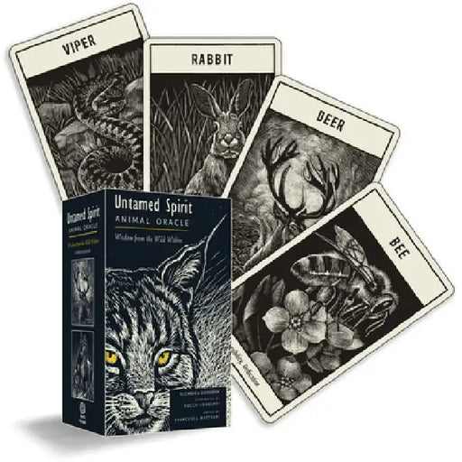Untamed Spirit: Animal Oracle (50 Cards and Guidebook) by Francesca Matteoni