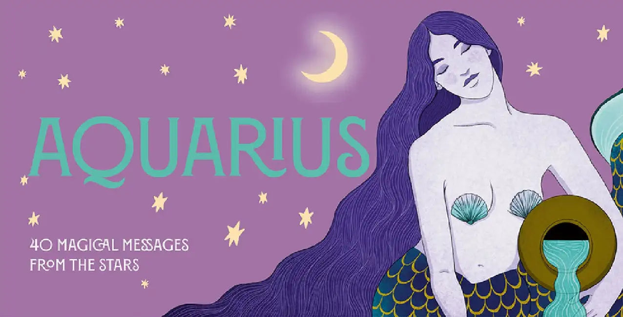 Aquarius Pocket Zodiac Cards: 40 Magical Messages from the Stars by Ginny Chiara Viola