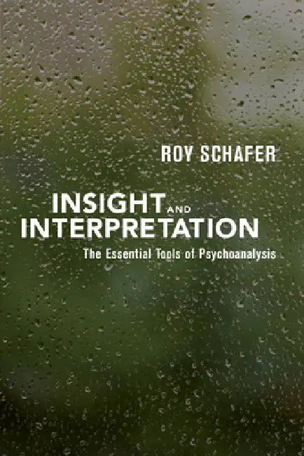 Insight and Interpretation: The Essential Tools of Psychoanalysis by Roy Schafer