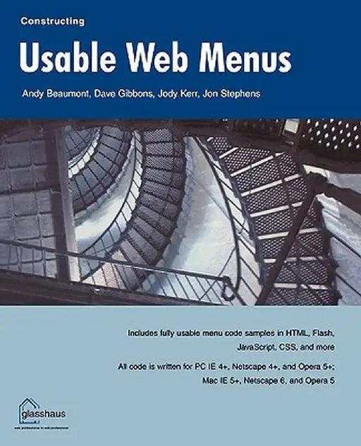 Constructing Usable Web Menus by Andy Beaumont
