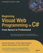 Beginning Visual Web Programming in C#: From Novice to Professional by Daniel Cazzulino