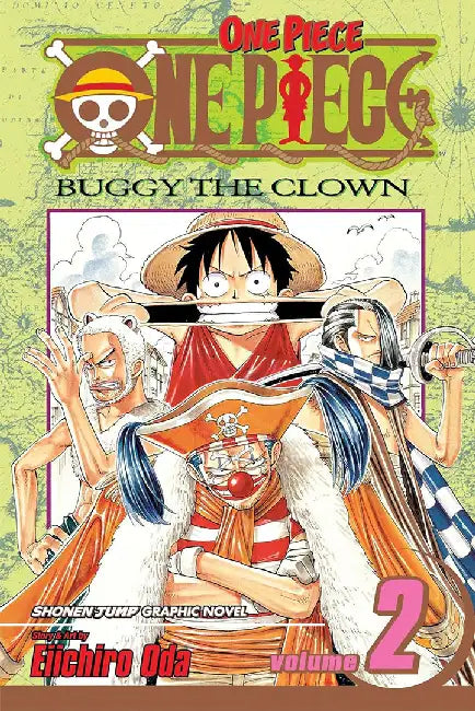 One Piece, Volume 2: Buggy the Clown by Eiichiro Oda