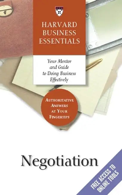 Negotiation by Harvard Business School Press
