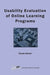 Usability Evaluation of Online Learning Programs by Claude Ghaoui