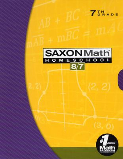 Saxon Math Homeschool 7th Grade by Hake