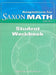 Adaptations Student Workbook by Saxpub