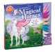 The Marvelous Book of Magical Horses: Dress Up Paper Horses and Their Fairy Friends [With Storage Envelope and 6 Paper Horses, 3 Paper-Doll Fairies, 4 by Eva Steele-Staccio