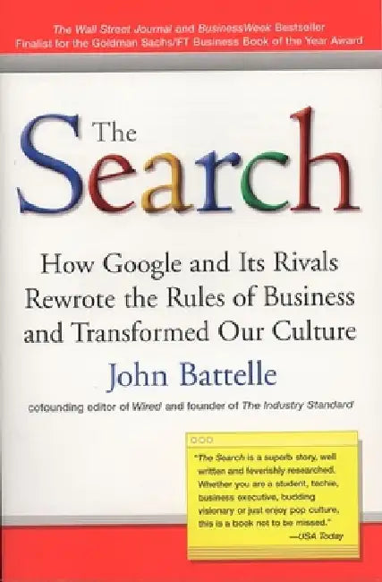 The Search: How Google and Its Rivals Rewrote the Rules of Business and Transformed Our Culture by John Battelle