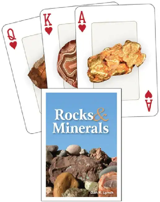 Rocks & Minerals Playing Cards by Dan R. Lynch