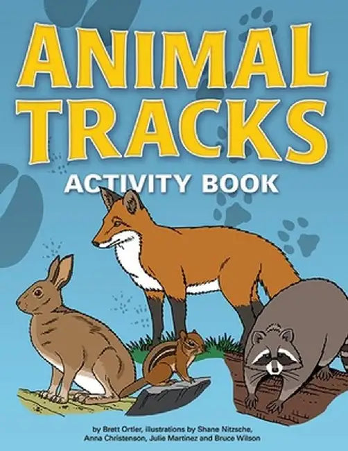 Animal Tracks Activity Book by Brett Ortler