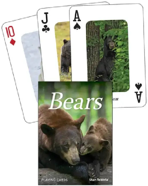 Bears Playing Cards by Stan Tekiela