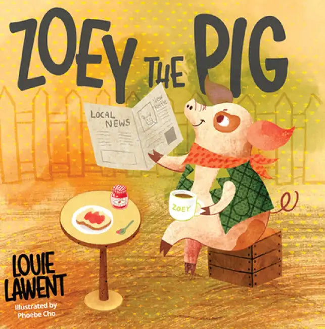 Zoey the Pig by Louie Lawent