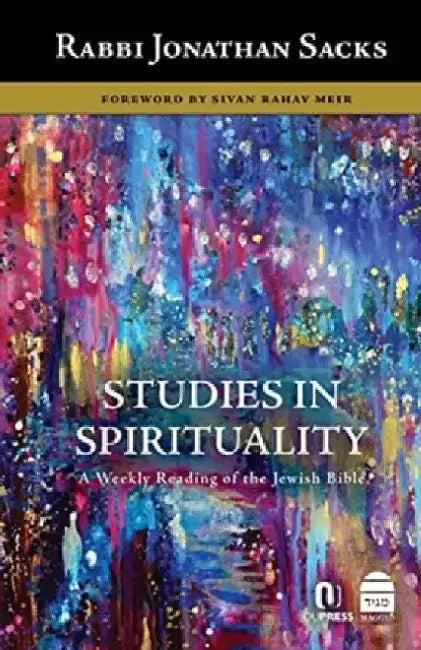 Studies in Spirituality by Jonathan Sacks