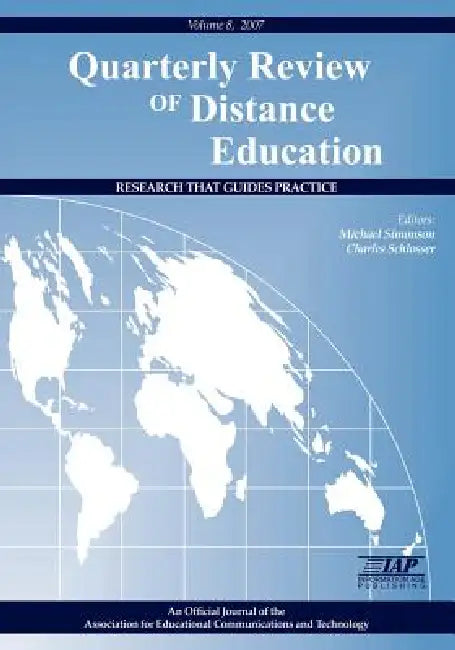 Quarterly Review of Distance Education Volume 8 Book by Mike Simonson