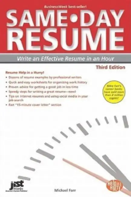 Same-Day Resume: Write an Effective Resume in an Hour by Louise M. Kursmark