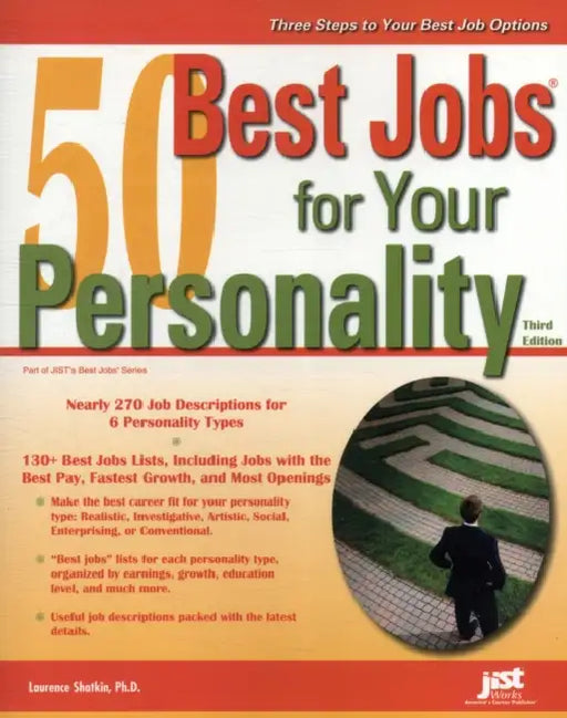50 Best Jobs for Your Personality by Laurence Shatkin