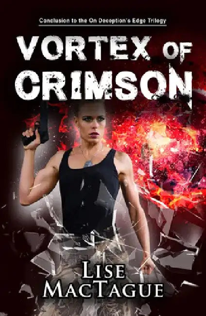 Vortex of Crimson by Lise Mactague