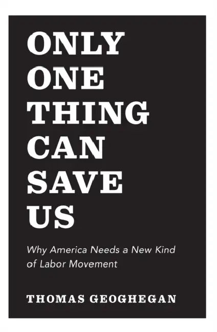 Only One Thing Can Save Us: Why America Needs a New Kind of Labor Movement by Thomas Geoghegan