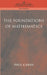 The Foundations of Mathematics by Paul Carus