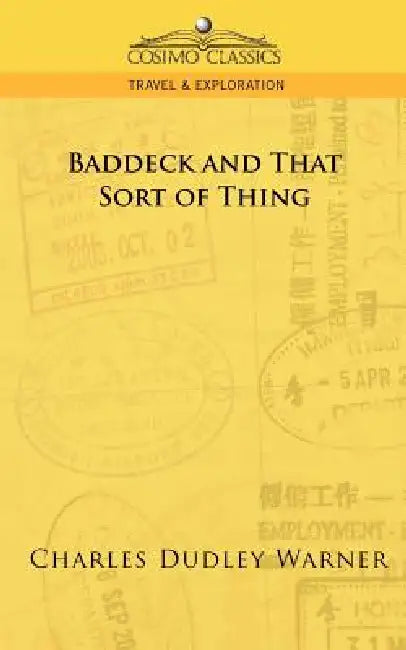 Baddeck and That Sort of Thing by Charles Dudley Warner