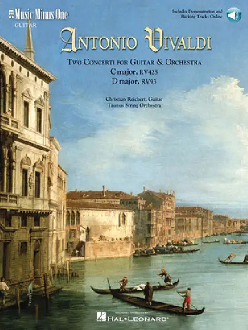 Vivaldi - Two Concerti for Guitar (Lute) & Orchestra: C Major, Rv425 and D Major, Rv93 (Book/Online Audio) [With 2 CD's] by Antonio Vivaldi