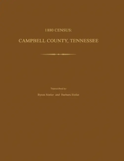 1880 Census: Campbell County, Tennessee by Byron Sistler, Barbara Sistler