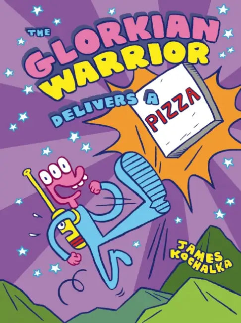 The Glorkian Warrior Delivers A Pizza by James Kochalka