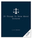 20 Things to Know about Divorce by L. B. Thornton