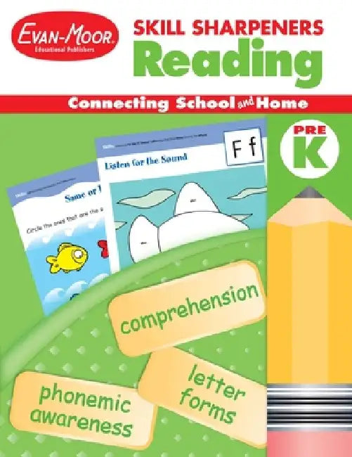 Skill Sharpeners Reading Grade Pre-K by Evan-Moor Educational Publishers