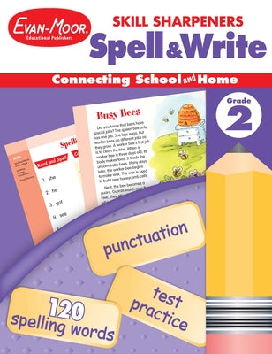 Skill Sharpeners Spell & Write Grade 2 by Evan-Moor Educational Publishers