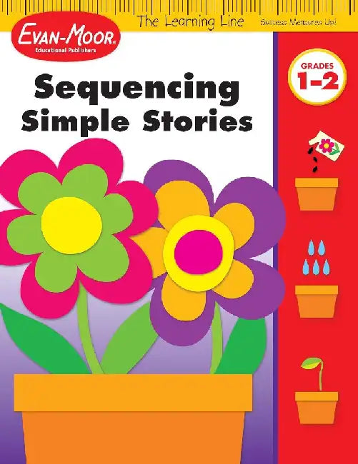 Learning Line: Sequencing Simple Stories, Grade 1 - 2 Workbook by Evan-Moor Educational Publishers