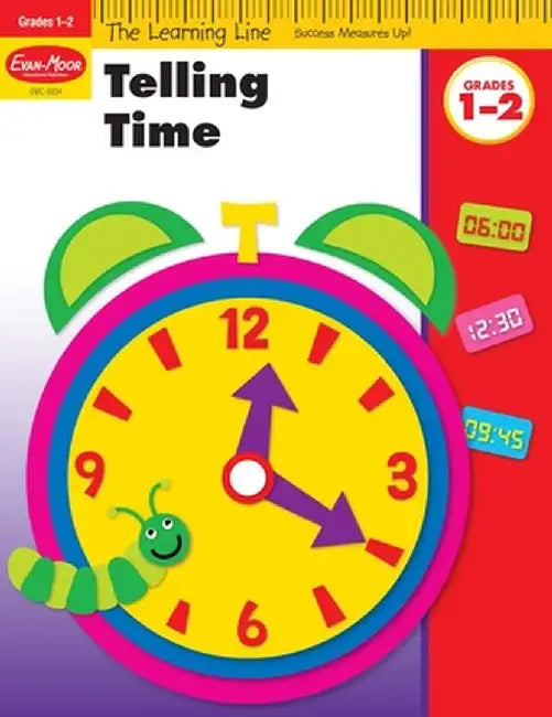 Telling Time, Grades 1-2 by Evan-Moor Educational Publishers