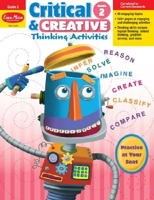 Critical & Creative Thinking ACT Grade 2 by Evan-Moor Educational Publishers