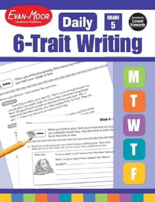 Daily 6-Trait Writing Grade 5 by Evan-Moor Educational Publishers