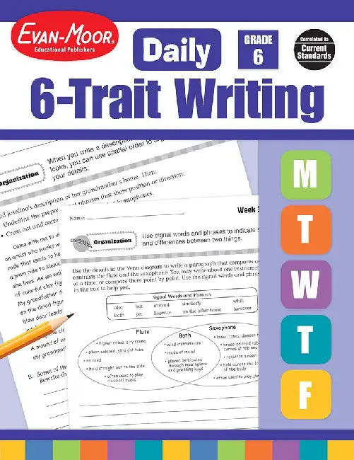 Daily 6-Trait Writing Grade 6+ by Evan-Moor Educational Publishers