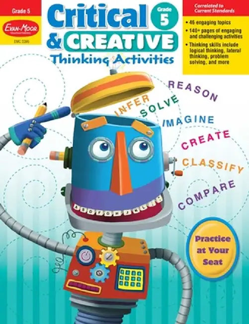 Critical & Creative Thinking ACT Grade 5 by Evan-Moor Educational Publishers