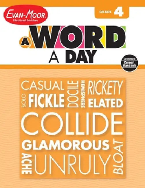 A Word a Day Grade 4 by Evan-Moor Educational Publishers
