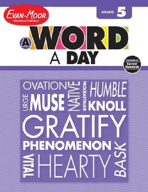 A Word a Day Grade 5 by Evan-Moor Educational Publishers