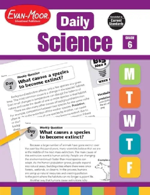 Daily Science, Grade 6+ by Evan-Moor Educational Publishers