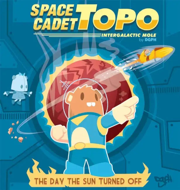 Space Cadet Topo: The Day the Sun Turned Off by Dgph