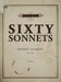 Sixty Sonnets by Ernest Hilbert
