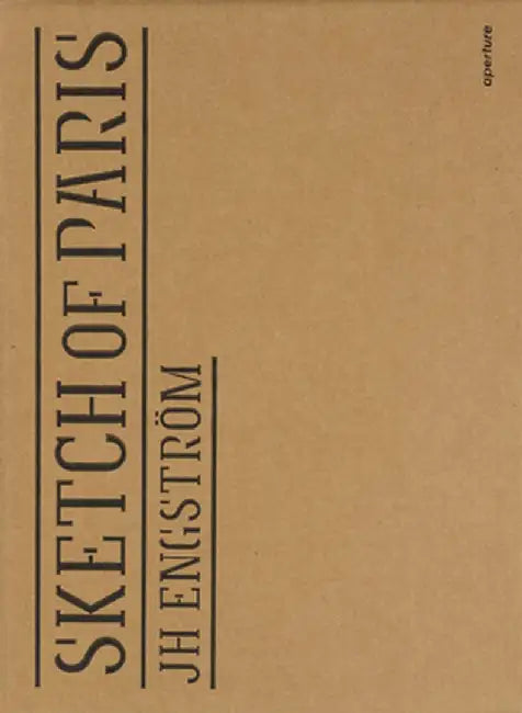 Jh Engstrom: Sketch of Paris by J. H. Engstreom