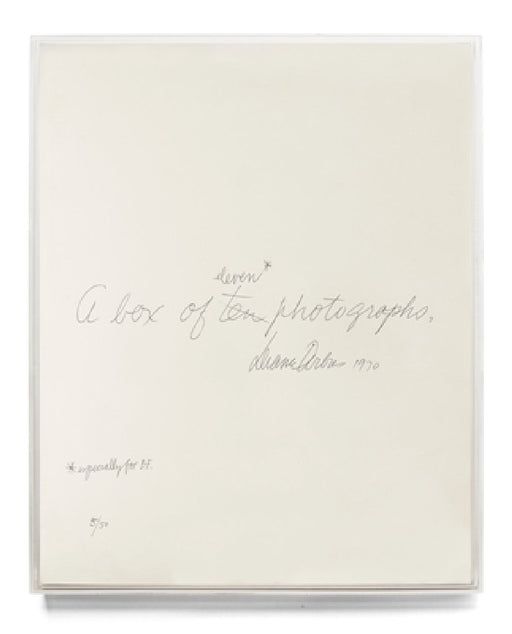Diane Arbus: A Box of Ten Photographs by Diane Arbus, John P. Jacob
